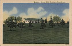 Ebensburg Country Club Pennsylvania Postcard Postcard Postcard