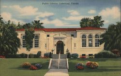 Public Library Postcard
