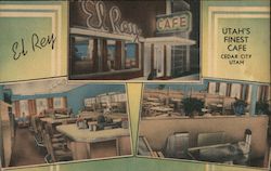 El Rey Cafe Cedar City, UT Postcard Postcard Postcard
