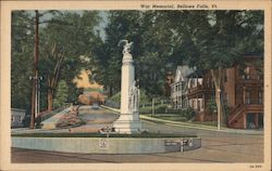 War Memorial Postcard