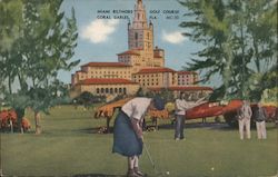 Miami Biltmore Golf Course Postcard