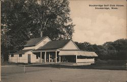 Stockbridge Golf Club House Postcard