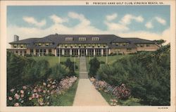 Princess Anne Golf Club Postcard