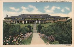 Princess Anne Golf Club Virginia Beach, VA Postcard Postcard Postcard