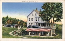 Golf Club Postcard