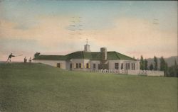 Sports House and First Tee, Mountain View House Postcard