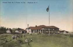 Pinehurst Country Club, No.1 Course, 1st Tee Postcard
