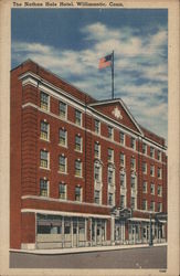 The Natahn Hale Hotel Willimantic, CT Postcard Postcard Postcard