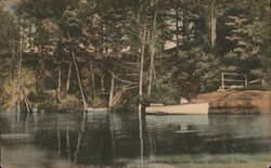 Lakeside on Lake Zoar Postcard