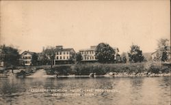 Edgemere Vacation House, Lake Pocotopaug Postcard
