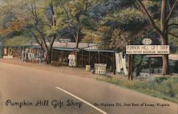 Pumpkin Hill Gift Shop Postcard