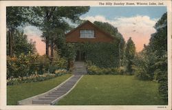 The Billy Sunday Home Winona Lake, IN Postcard Postcard Postcard