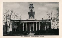 Lee County Court House Opelika, AL Postcard Postcard Postcard