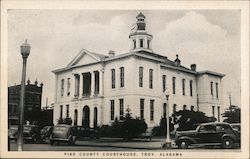 Pike County Courthouse Postcard