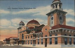 Terminal Station Birmingham, AL Postcard Postcard Postcard