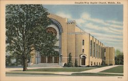 Dauphin-Way Baptist Church Postcard