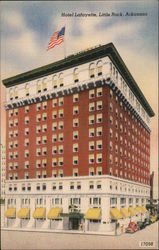 Hotel Lafayette Little Rock, AR Postcard Postcard Postcard