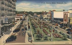 Palafox Street Pensacola, FL Postcard Postcard Postcard