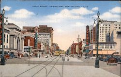 Canal Street, Looking East Postcard
