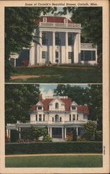 Some of Corinth's Beautiful Homes Postcard