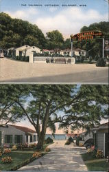 The Colonial Cottages Gulfport, MS Postcard Postcard Postcard