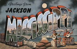 Greetings from Jackson, Mississippi Postcard