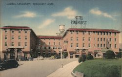 Pinehurst Hotel Laurel, MS Postcard Postcard Postcard