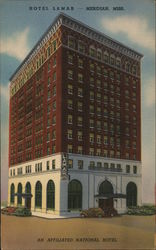 Hotel Lamar Meridian, MS Postcard Postcard Postcard