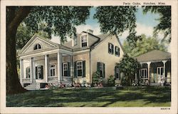 Twin Oaks Postcard