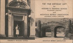 Entrance Gifts to Assembly's Training School Postcard