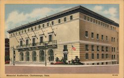Memorial Auditorium Postcard