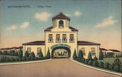 Motor Inn Hotel Dallas, TX Postcard Postcard Postcard