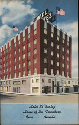 Hotel El Cortez, Home of the Trocadero Postcard