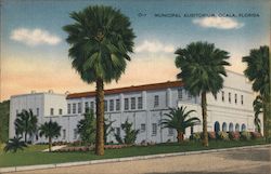 Municipal Auditorium Ocala, FL Postcard Postcard Postcard