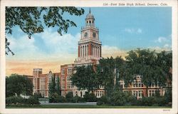 East Side High School Postcard