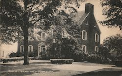 Public Library Postcard