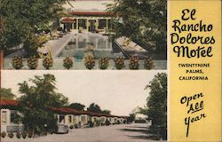 El Rancho Dolores Motel Postcard