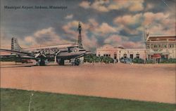 Municipal Airport Jackson, MS Postcard Postcard Postcard