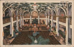 New Hotel Jefferson Postcard