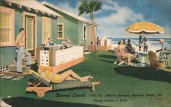 Dunes Court Daytona Beach, FL Postcard Postcard Postcard