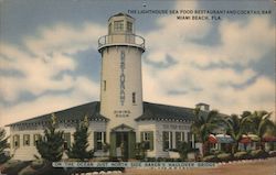 The Lighthouse Sea Food Restaurant and Cocktail Bar Postcard