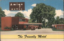 The Friendly Motel Postcard