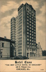 Hotel Cass Chicago, IL Postcard Postcard Postcard