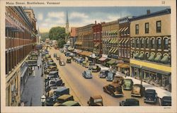 Main Street Postcard