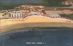Bailey's Beach Postcard