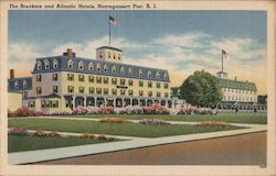 The Breakers and Atlantic Hotels Postcard