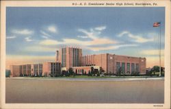 A. D. Eisenhower Senior High School Postcard