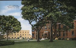 City Hospital and Nurse's Home Massillon, OH Postcard Postcard Postcard