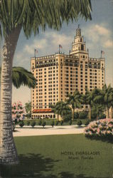 Hotel Everglades Miami, FL Postcard Postcard Postcard