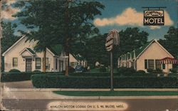 Avalon Motor Lodge Postcard